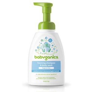 Babyganics Baby Shampoo + Body Wash Pump Bottle