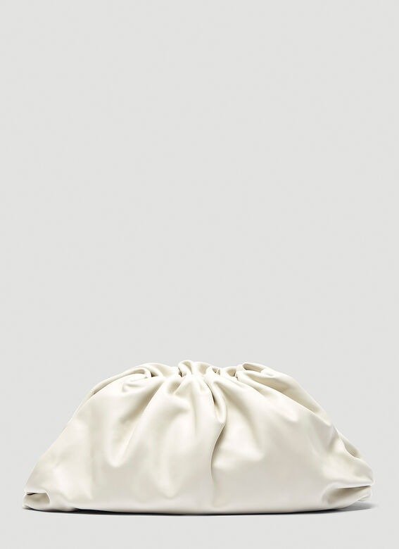 The Pouch Clutch in White