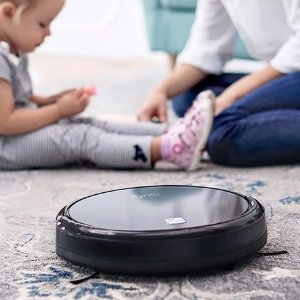 Eufy RoboVac 11 Self-Charging Robotic Vacuum Cleaner with Drop-Sensing Technology and HEPA Style Filter for Pet Fur and Allergens