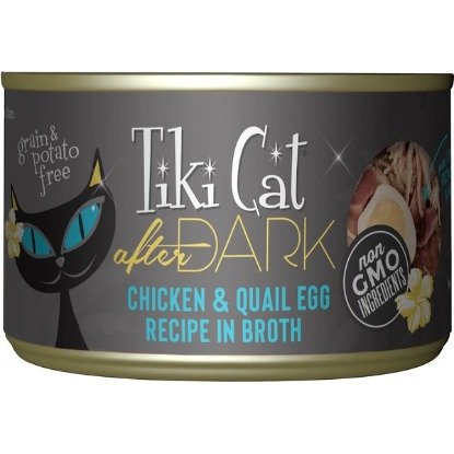黑夜传说鸡肉鹌鹑蛋猫罐头 5.5oz 8罐