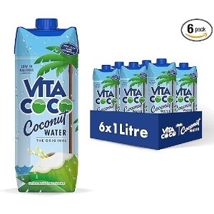 Vita Coco£2/瓶！健康饮品！自制椰子鸡椰子水 (1L x 6) 