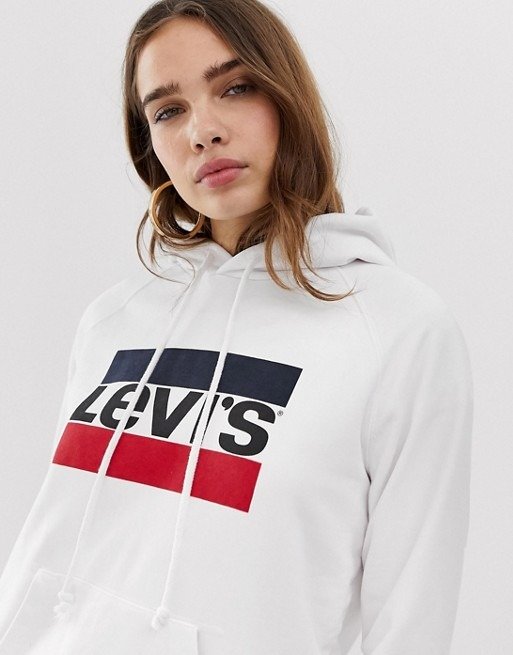 hoodie with sports vintage logo | ASOS