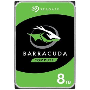 Seagate BarraCuda ST8000DM004 8TB 5400 RPM 256MB Cache SATA 6.0Gb/s 3.5" Internal Hard Drive Bare Drive