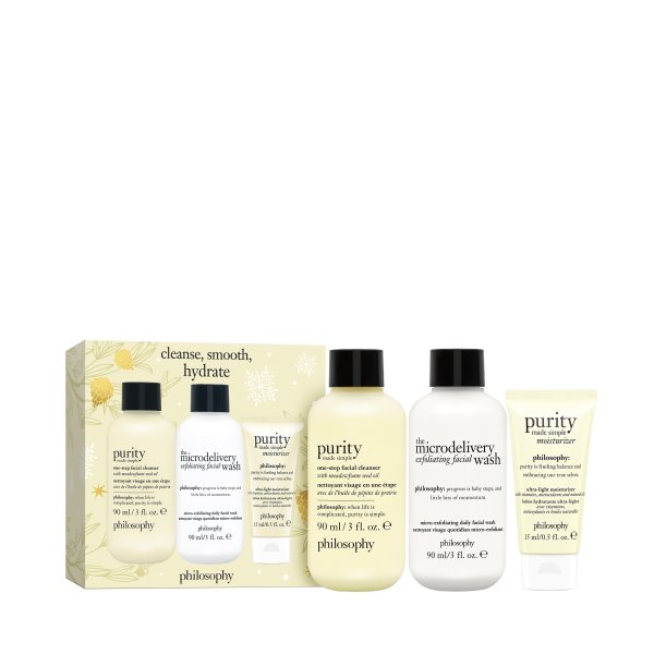 cleanse, smooth & hydrate set