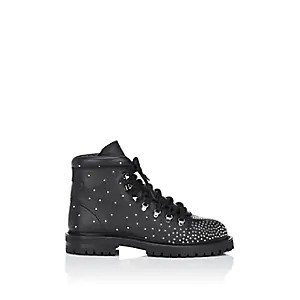 Rockstud Quilted Leather 马丁靴
