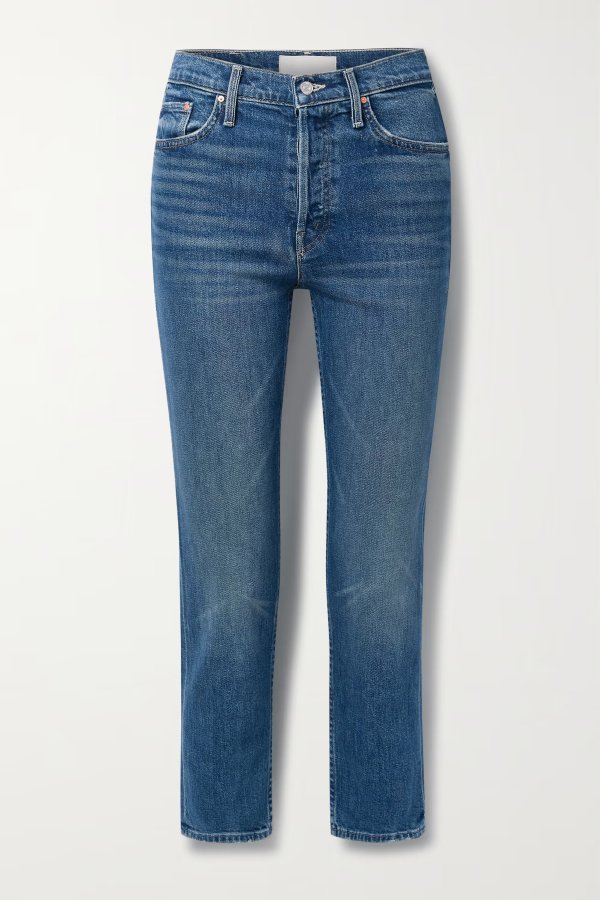 The Tomcat high-rise straight-leg jeans