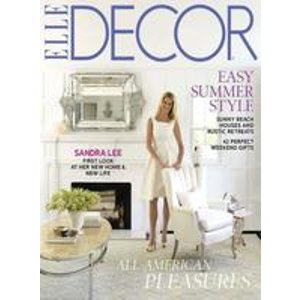 Elle Decor Magazine 1 Year Subscription