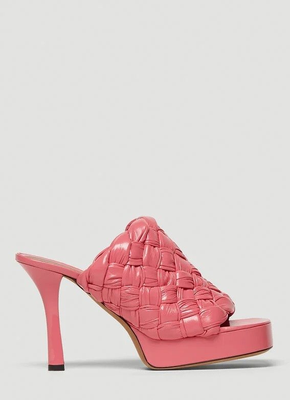 BV Bold Woven Heels in Pink