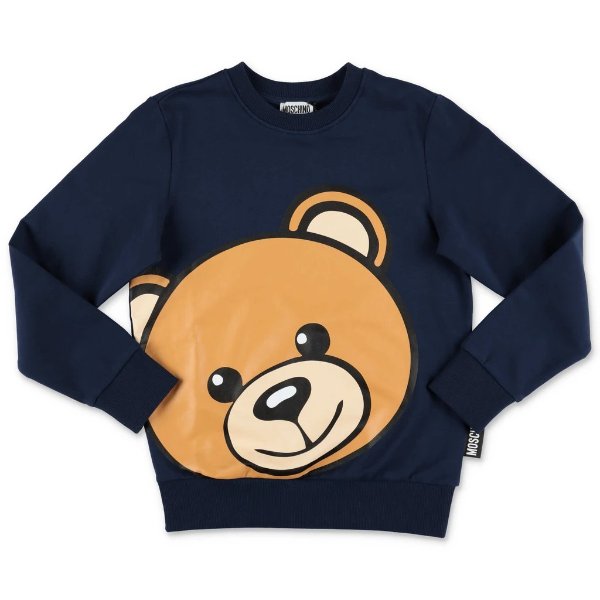 Teddy Bear Printed Sweatshirt