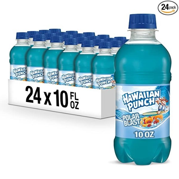 Hawaiian Punch 冰川口味果汁 10oz 24瓶