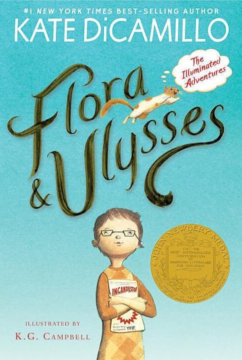 Flora & Ulysses: The Illuminated Adventures 童书 适合8-12岁