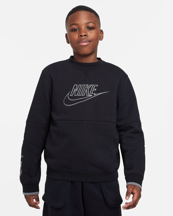 Sportswear Big Kids' (Boys') Amplify Sweatshirt (Extended Size)..com