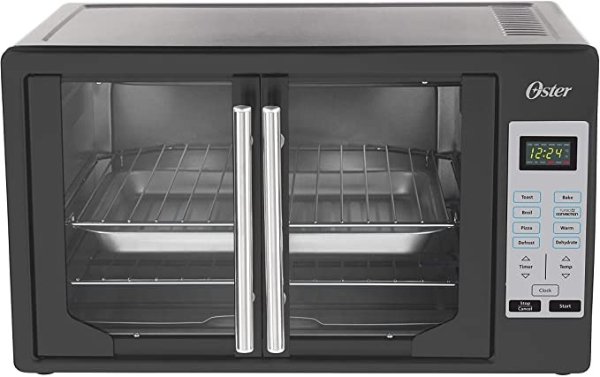 TSSTTVFDDG-B French Door Toaster Oven, Extra Large, Black