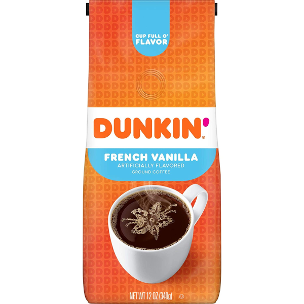 Dunkin' 法式香草口味咖啡粉 12oz