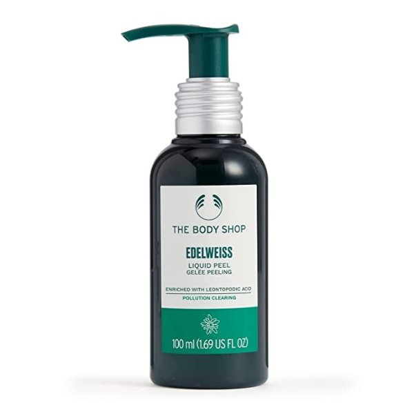 The Body Shop Edelweiss Liquid Peel – Exfoliates, Removes Impurities & Pollutants – Vegan – 100ml