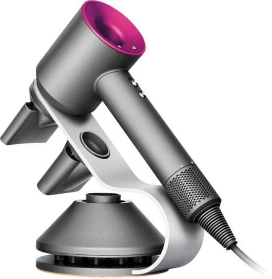 - Supersonic Hair Dryer with Display Stand - Fuchsia/Iron