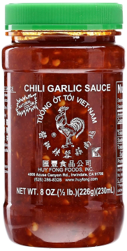 Huy Fong HSBC Hot Selling Vietnamese Garlic Chili Sauce 8oz