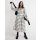 Flannel Button-Front Midi Dress