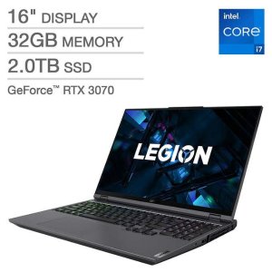 Legion 5i Pro Laptop (2K 165Hz, i7-11800H, 3070, 32GB, 2TB)
