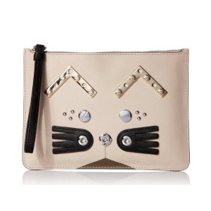 Marc by Marc Jacobs Screwed Up Faces Gato Wristlet Zip Pouch Coin Purse