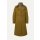 Belted layered cotton-blend canvas and shell trench coat