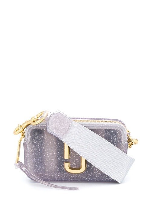 The Jelly Glitter Snapshot Leather Bag