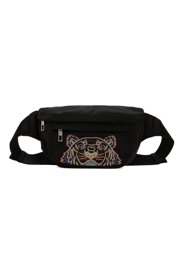 Black Small Kampus Tiger Pouch