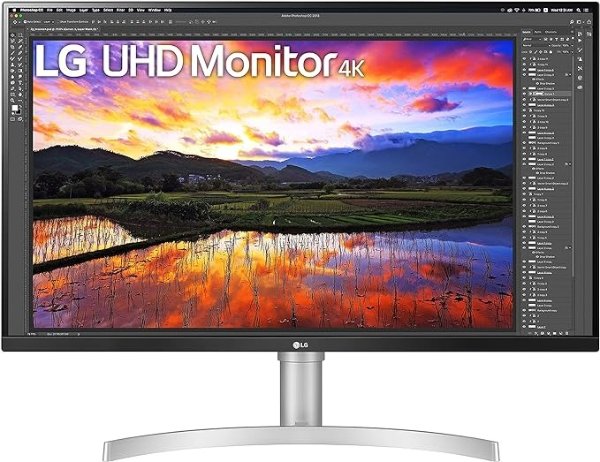 LG UHD 显示器 32UN650P，32 英寸