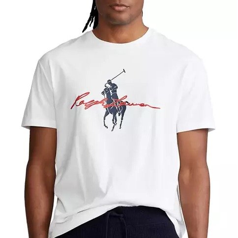 Classic Fit Big Pony Logo Jersey T-Shirt