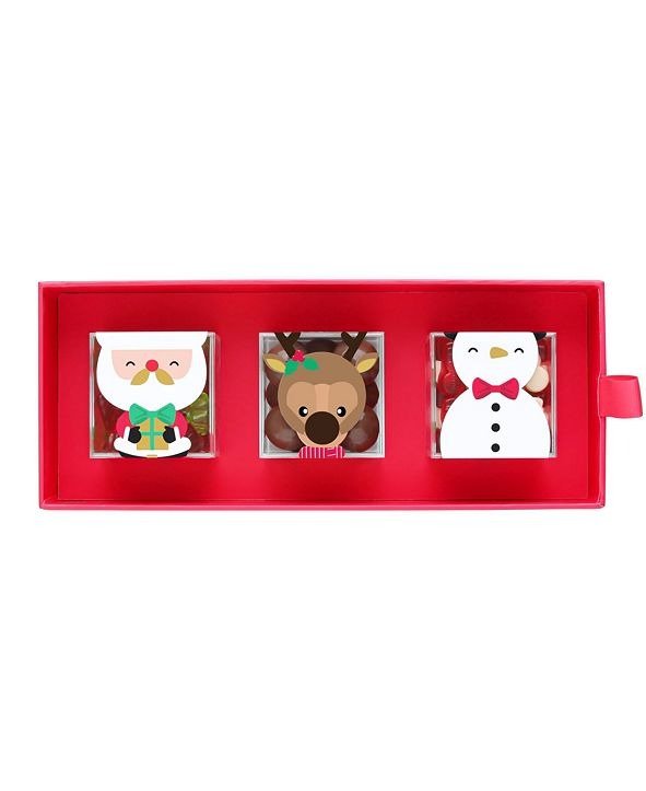 Holiday Train- 3 Piece Candy Bento Box