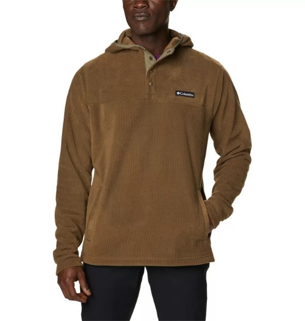 Men's Steens Mountain™ Novelty Half Snap Fleece Hoodie | Columbia Sportswear
