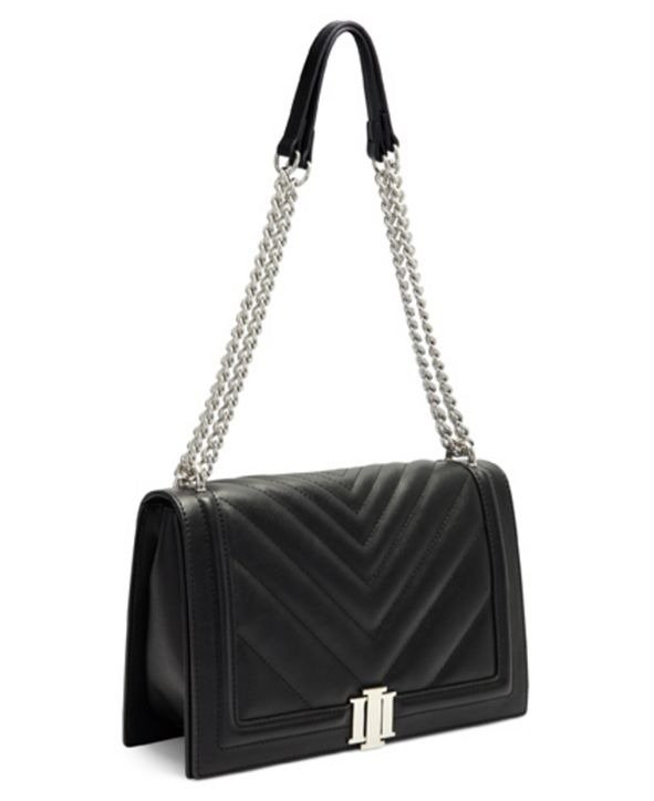INC Ajae Flap Chevron Quilted Crossbody, Created for Macy's