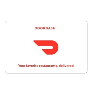 Doordash 价值$50电子礼卡 美食一键送到嘴边