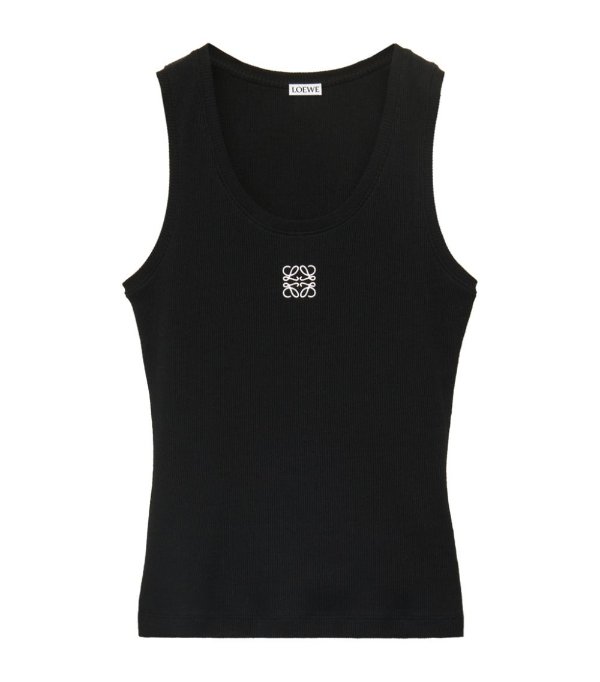 Embroidered Anagram Tank Top | Harrods US
