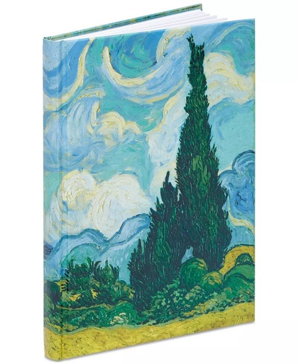 Van Gogh Wheat Fields Cypresses Journal