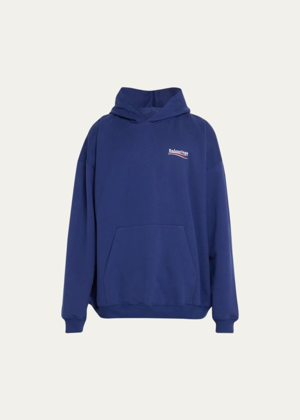 Men's Campaign Logo Terry Hoodie