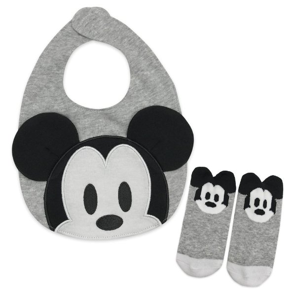 Mickey Mouse Bib and Socks Set for Baby | shopDisney