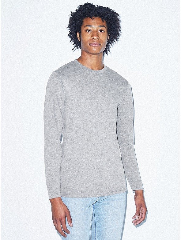 Tri-Blend Long Sleeve T-Shirt | American Apparel