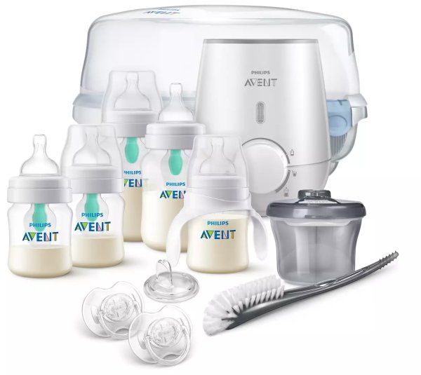 Buy the Avent Avent Anti-colic Bottle with AirFree vent Gift Set SCD397/02 Anti-colic Bottle with AirFree vent Gift Set