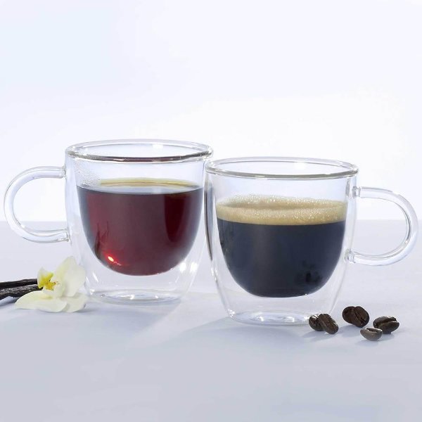 Artesano Hot Beverages 3-3/4 oz. Small Double Wall Cup (2-Pack)