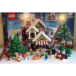 超低价！乐高Lego 10249创意系列冬季玩具店