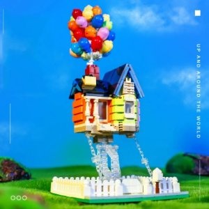 $15.95Suspended Gravity Balloon Flying House Building Blocks
