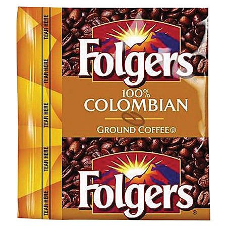 ® 100% Colombian Pouch Coffee, 1.75 Oz, Carton Of 42 Bags Item # 305262
