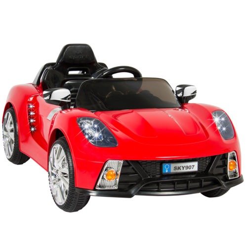12V Ride On Car Kids W/ MP3 Electric Battery Power Remote Control RC Red