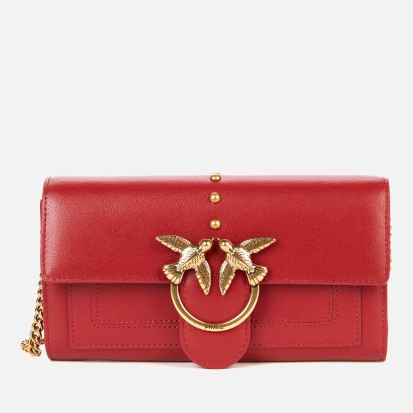 Women's Love Wallet Simply 2 - Ruby Red