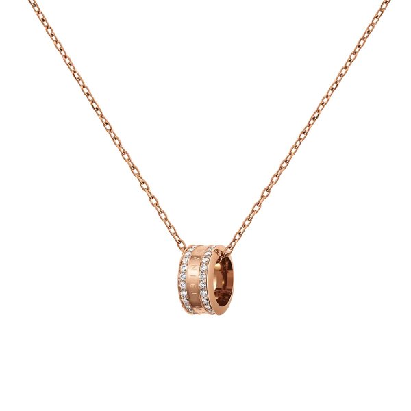 Elan Lumine - Women's Rose Gold necklace with crystals | DW