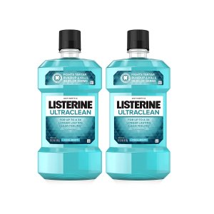 Listerine Ultraclean Oral Care Antiseptic Mouthwash Sale