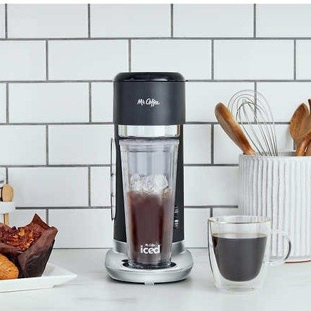Mr. Coffee 单杯冷热咖啡机  带便携咖啡杯+过滤网