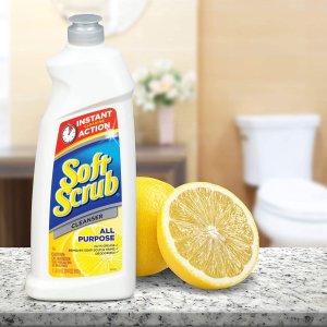 Soft Scrub 多用途表面清洁剂 柠檬清香  24 oz