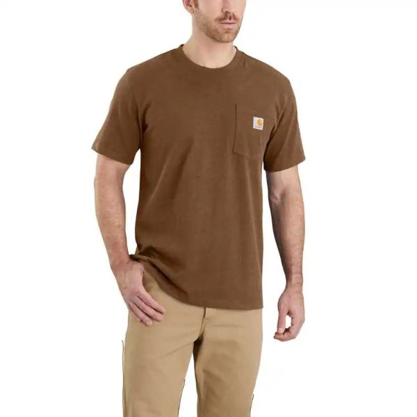 Relaxed Fit Heavyweight Short-Sleeve Pocket T-Shirt